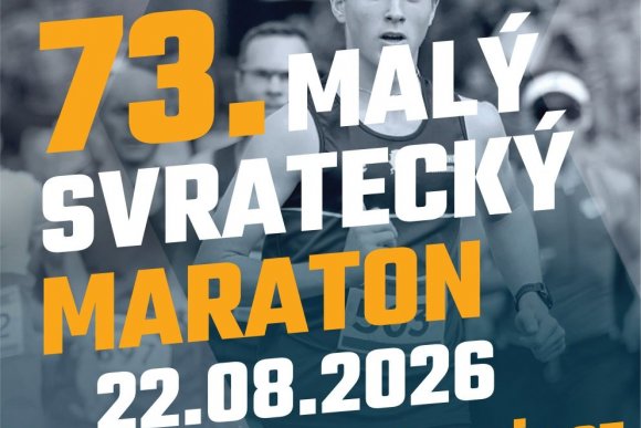 Plakát 73. ročníku Malého svrateckého maratonu